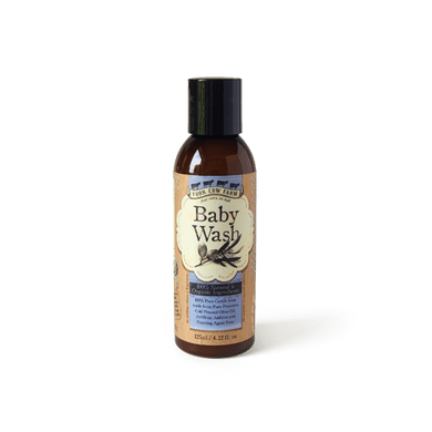 100% Natural Baby Wash 125ml / 4.22 fl.oz-Wash & Cleansers-Handcrafted Skincare-100% Natural and Organic Foodgrade Ingredients-Four Cow Farm Australia