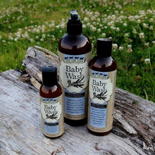 100% Natural Baby Wash 485ml / 16.39 fl.oz-Wash & Cleansers-Handcrafted Skincare-100% Natural and Organic Foodgrade Ingredients-Four Cow Farm Australia