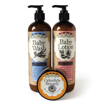 Dry Skin Trio (Large)-Kits & Gift Packs-Handcrafted Skincare-100% Natural and Organic Foodgrade Ingredients-Four Cow Farm Australia