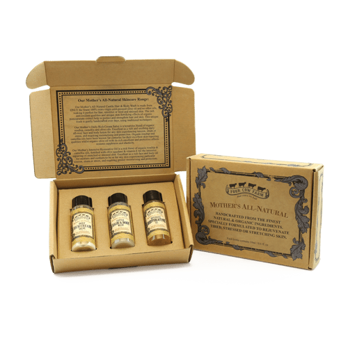 Mother's All-Natural Mini Gift Set-Handcrafted Skincare-100% Natural and Organic Foodgrade Ingredients-Four Cow Farm Australia