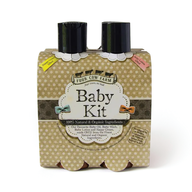 Four Cow Farm Skincare Baby Kit Australia Made