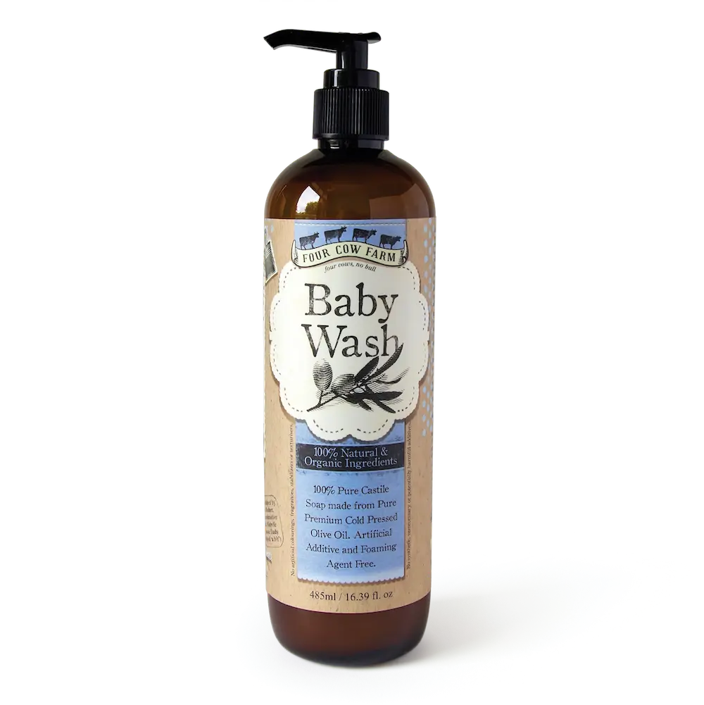Four Cow Farm Castile Baby Wash Australian Made