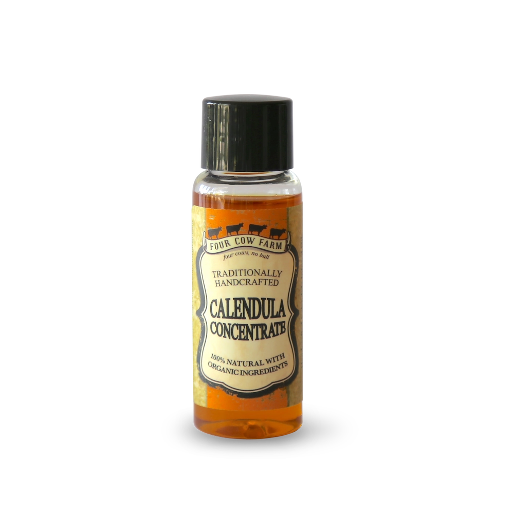 Four Cow Farm Calendula Concentrated Oil Organic Australia Made