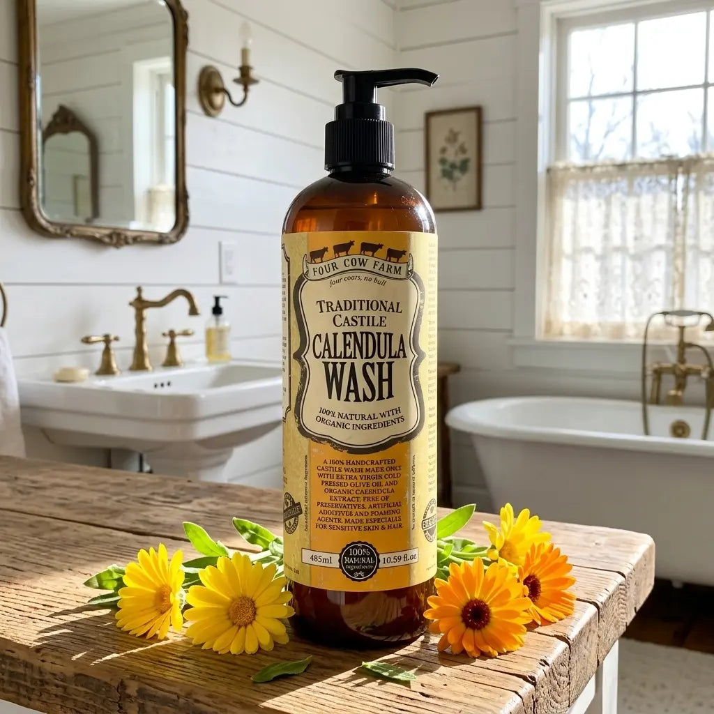 Four Cow Farm Australian Calendula Castile Wash