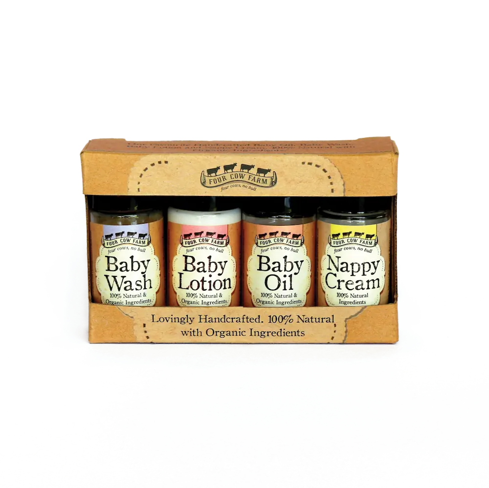 Four Cow Farm Baby Kit Travel Size Australia Made