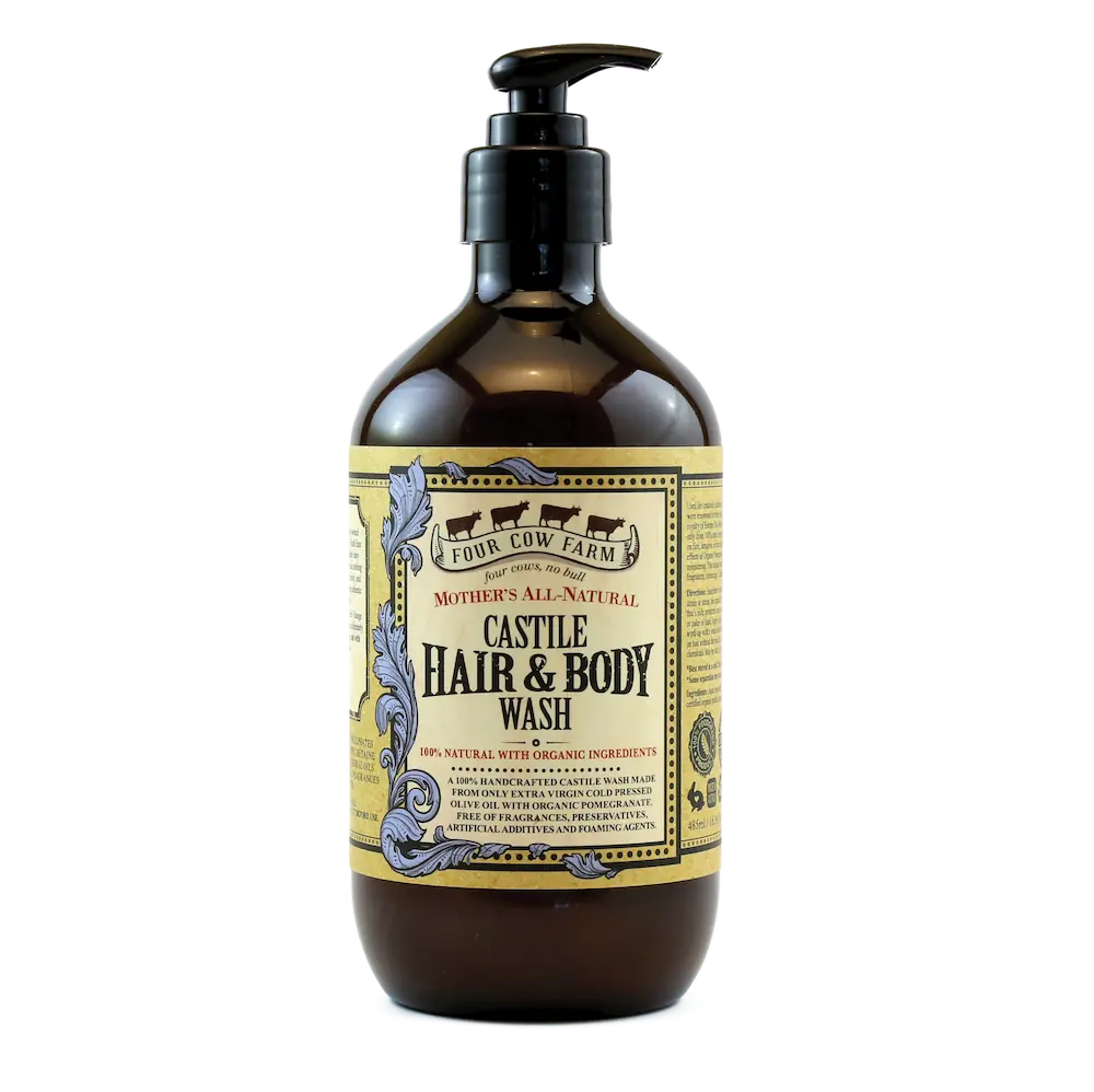 Four Cow Farm Mother's Wash Castile Australia Made