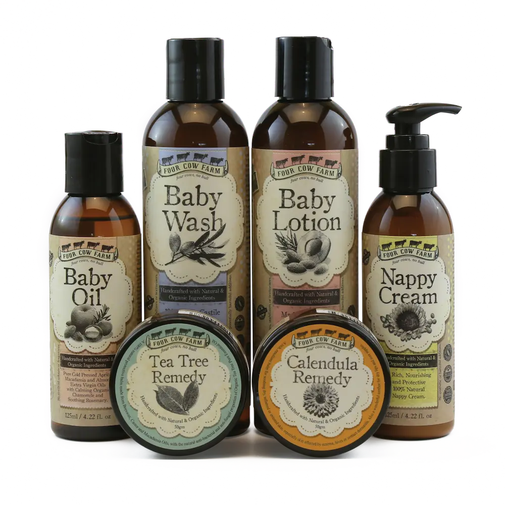 Four Cow Farm Skincare Premium Gift Starter Set