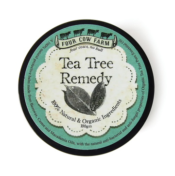 Four Cow Farm Skincare Organic Tea Tree Balm Australia Made