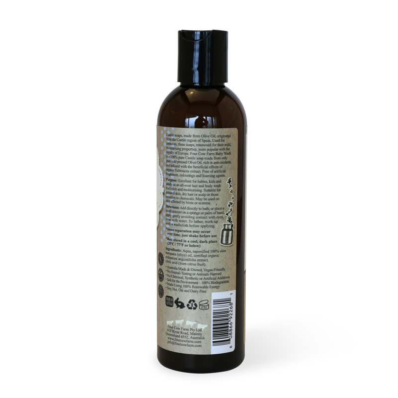 100% Natural Baby Wash 250ml