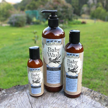 100% Natural Baby Wash 250ml / 8.45 fl.oz-Wash & Cleansers-Handcrafted Skincare-100% Natural and Organic Foodgrade Ingredients-Four Cow Farm Australia