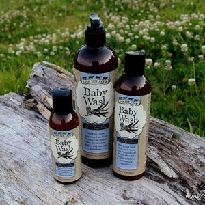 100% Natural Baby Wash 125ml / 4.22 fl.oz-Wash & Cleansers-Handcrafted Skincare-100% Natural and Organic Foodgrade Ingredients-Four Cow Farm Australia