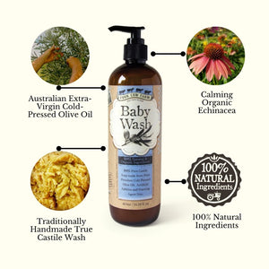 100% Natural Baby Wash 250ml