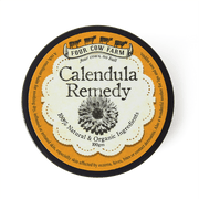Calendula Remedy Balm (Large) 100g-Balm-Handcrafted Skincare-100% Natural and Organic Foodgrade Ingredients-Four Cow Farm Australia