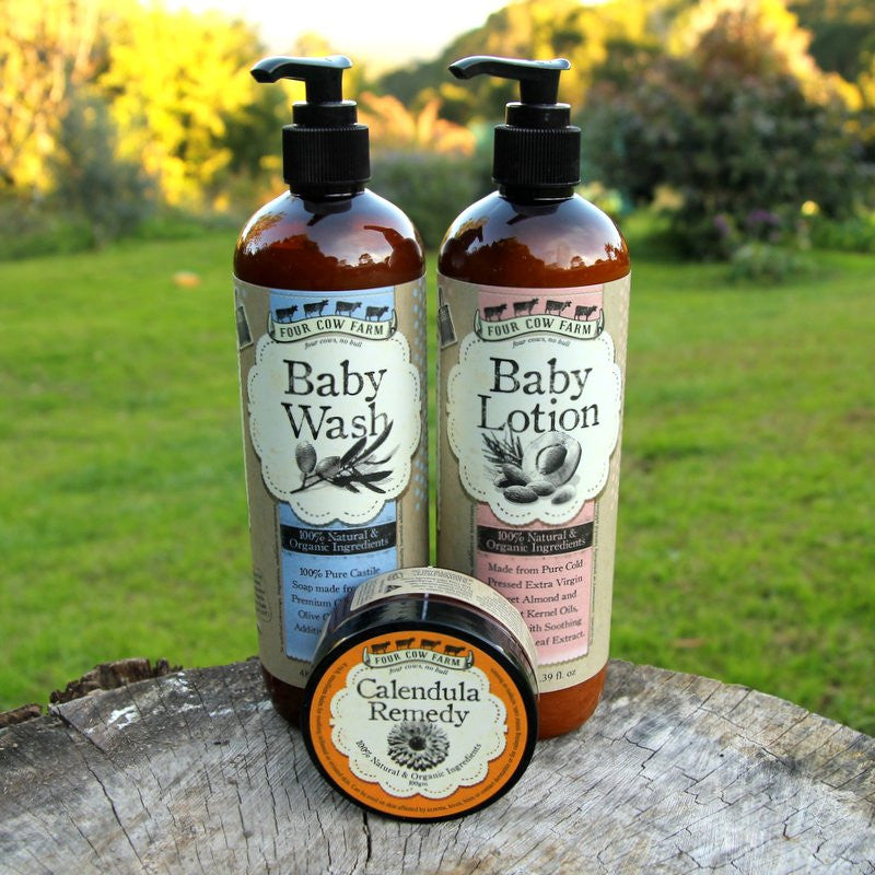 Dry Skin Trio (Large)-Kits & Gift Packs-Handcrafted Skincare-100% Natural and Organic Foodgrade Ingredients-Four Cow Farm Australia