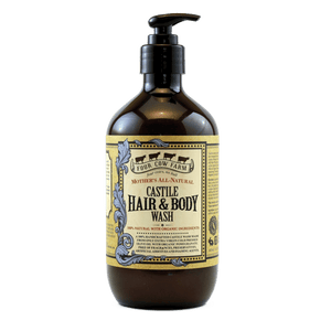 Mother’s All-Natural Castile Hair and Body Wash 485ml / 16.39 fl.oz-Handcrafted Skincare-100% Natural and Organic Foodgrade Ingredients-Four Cow Farm Australia