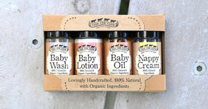 Baby Travel Kit-Kits & Gift Packs-Handcrafted Skincare-100% Natural and Organic Foodgrade Ingredients-Four Cow Farm Australia