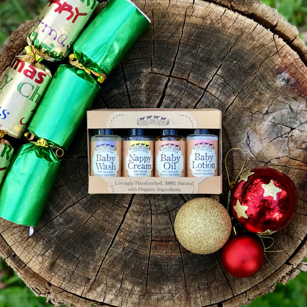 Baby Travel Kit-Kits & Gift Packs-Handcrafted Skincare-100% Natural and Organic Foodgrade Ingredients-Four Cow Farm Australia